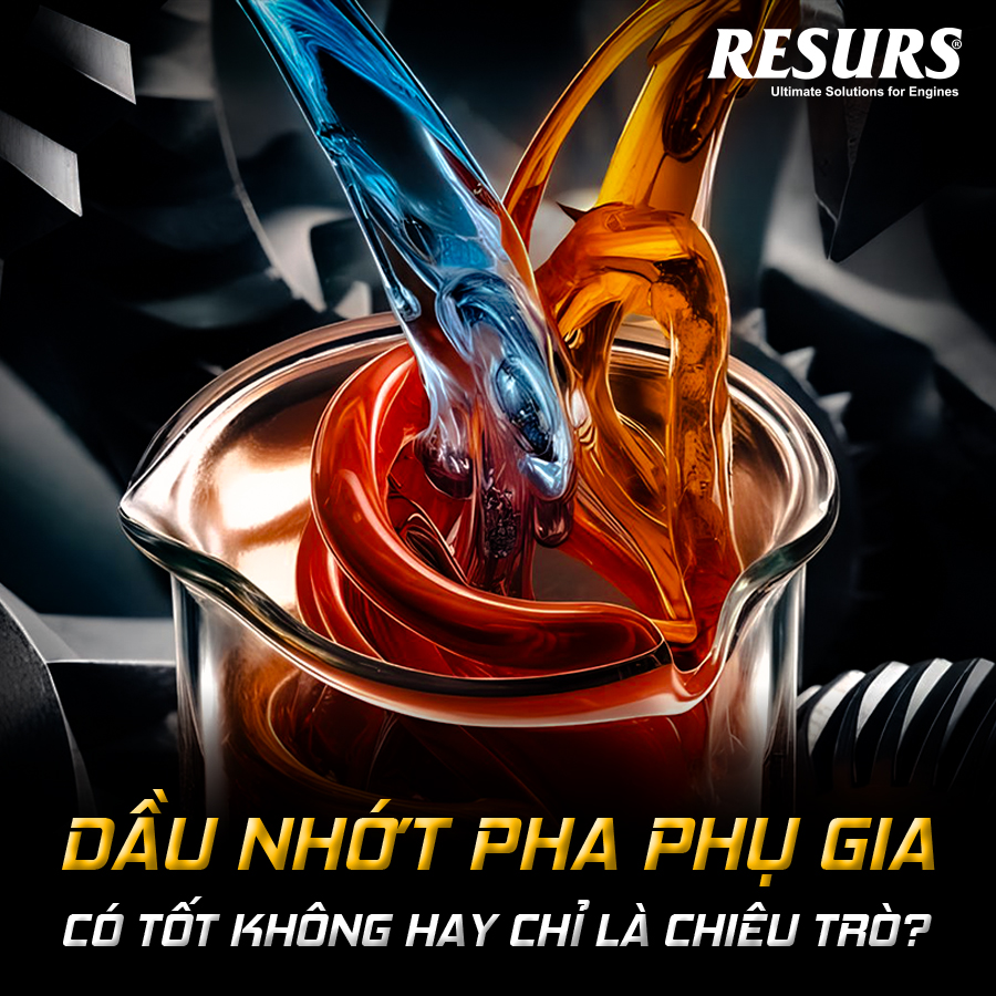 Dầu nhớt pha phụ gia – Tăng lực cho xe hay chiêu trò hút máu?